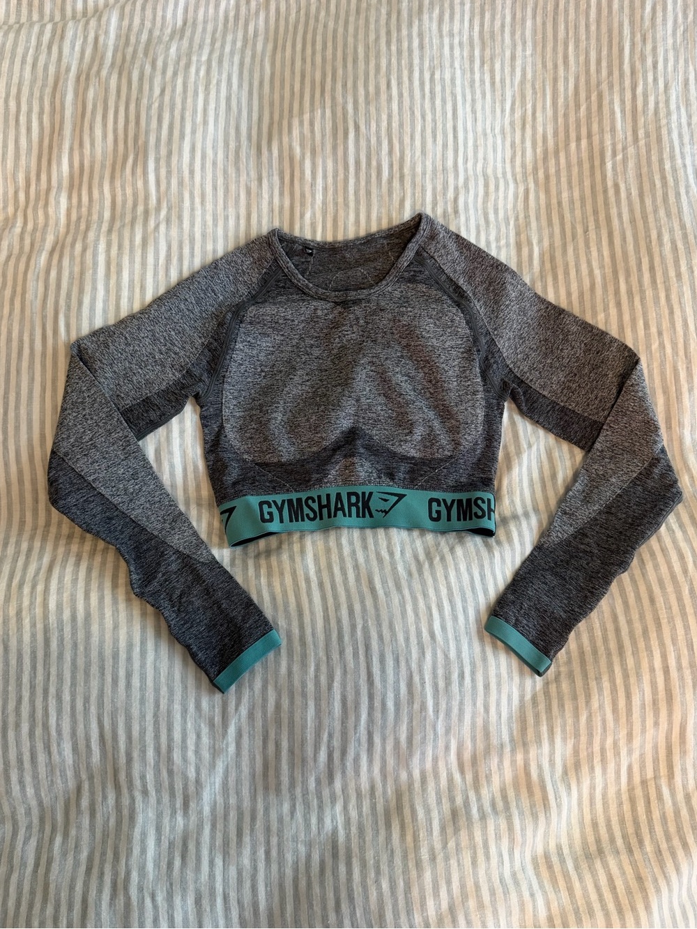 Gymshark Cropped Long Sleeve Athletic Top